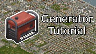 How To Use Generators in Project Zomboid