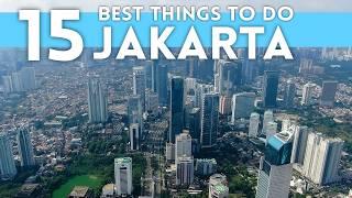 Best Things To Do in Jakarta Indonesia 2024 4K