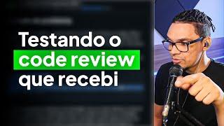 Recebi um code review no GitHub, e agora!?