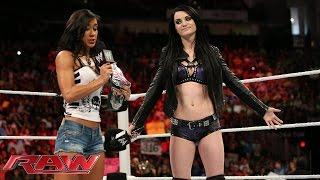 Paige addresses her attack on AJ Lee: Raw, July 28, 2014