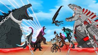 Evolution of GODZILLA vs GODZILLA Legacy of Monsters: Who is the King of Monster??? - FUNNY CARTOON