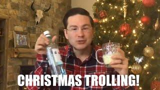 Pierre Poilievre vs Trudeau - Christmas Trolling!