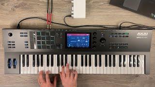 Akai MPC Key 61 - Recording a Ballad Loop