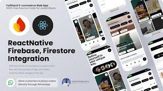 Build a Stunning Full-Stack E-commerce Website with React & Firebase | Web App