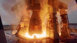 EPIC Slow Motion Rocket Launch - Apollo 11 (HD 60 FPS)