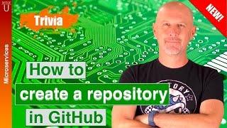 How to create a repository in GitHub - CM005