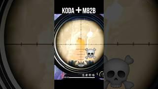 Koda + M82B  Best Skill Combination | Koda Character Ability #srikantaff