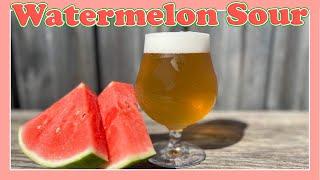 Brewing a WATERMELON SOUR Berliner Weisse Recipe with Wildbrew Philly YEAST!