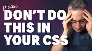 Avoid these 5 beginner CSS mistakes