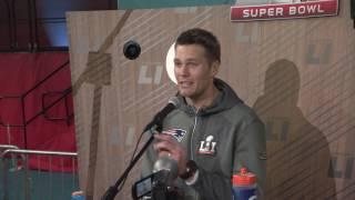 Panini America Super Bowl Kid Reporter Joseph Perez's Poignant Moment with Tom Brady