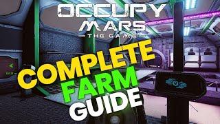 This is The COMPLETE Farming Guide To: Occupy Mars