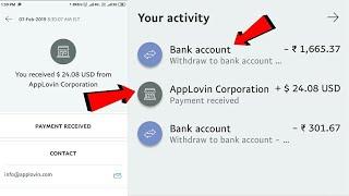 Applovin Ads Payment Proof Request Video