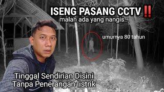 SUARA TANGISAN MISTERIUS!! PASANG CCTV DI HUTAN ANEH 10 TAHUN TINGGAL SENDIRI DI GANGGU KUNTILANAK