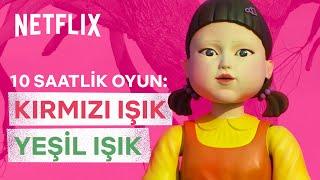 Squid Game | 10 Saat Kesintisiz Kırmızı Işık-Yeşil Işık 🟢 | Netflix