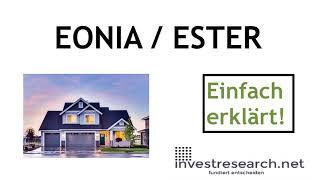 EONIA - variabler Zinsatz (ESTER) einfach erklärt