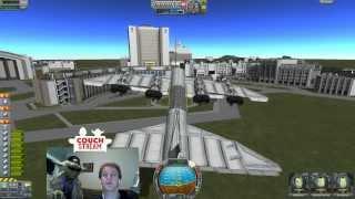 Kerbal Space Program: Amazing Plane Crash Explosion Glitch