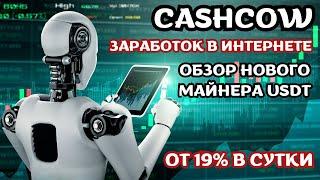 CASHCOW - Обзор проекта. Заработок в интернете 2024.