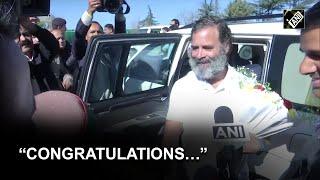 “Congratulations…” replied Rahul Gandhi to Pratibha Singh after Congress returns to power in HP