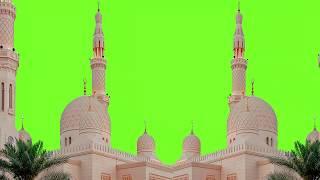 Free Masjid  Background Islamic Green Screen Full HD/ 4/ Mosque Green screen No Copyrith