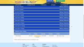 SPELLING CITY | Creating Playlist in Vocabulary Spelling City