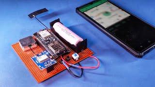 ESP32 - TTGO T Call & Neo 6M GPS Module based Tracking Device using BLYNK IOT Plateform