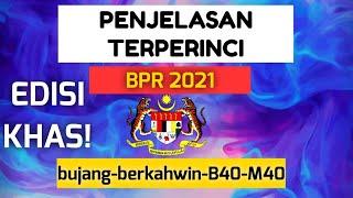 EDISI KHAS | PENJELASAN PADAT MENGENAI BPR 2021 | SIAPA, BAGAIMANA DAN BERAPA  BAYARAN?