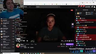 Mizkif Showing Maya Singing on Stream