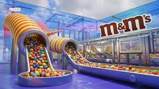 How M&Ms are Made in Factories: A Step-by-Step Factory Tour