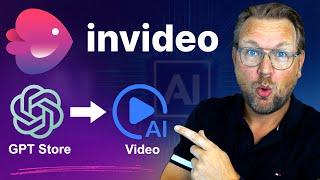 Invideo AI Text-To-Video - Now Available In The ChatGPT Store!