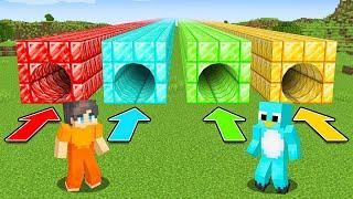 IF YOU CHOOSE THE WRONG TUNNEL, YOU DIE! - Minecraft