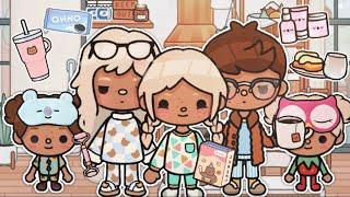 Weekend Rich Family Morning Routine ️ | *with voice* | Toca Boca Life Roleplay