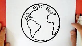 HOW TO DRAW EARTH