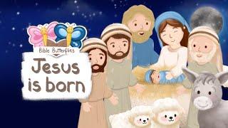 BEDTIME STORY: JESUS IS BORN · BIBLE STORIES FOR CHILDREN KIDS · ANIMATED CARTOON BIBLE