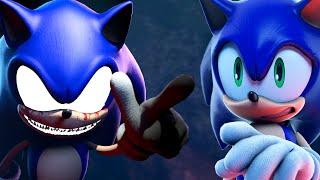 Sonic Meets Sonic.EXE [SFM Animation - I am death, straight up! Puss in Boots 2 Parody]