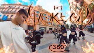 [DANCE IN PUBLIC | 360° SIDECAM] XG _ WOKE UP | Dance Cover by EST CREW from Barcelona