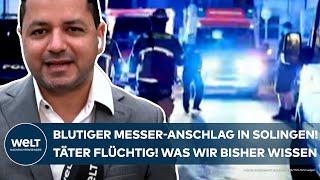 SOLINGEN: Blutiger Messer-Anschlag auf Stadtfest! Tote! Schwerverletzte! Was wir bisher wissen!