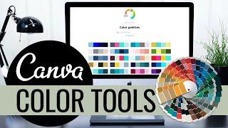 How to Create a Color Palette in Canva | Canva Tutorial