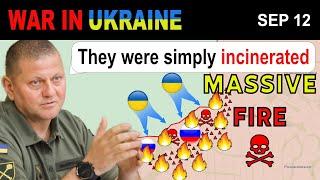 12 Sep: NO CREMATION NEEDED! Ukrainians BURN RUSSIAN DEFENSES TO THE GROUND | War in Ukraine