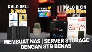 Cara Membuat NAS Server Storage. Gampang, Murah Dengan STB Bekas