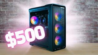 Budget $500 Gaming PC Build