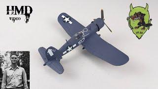 Vought F4U-1D Corsair US Navy VF-84, Hedrick, USS Bunker Hill, 1945 Corgi AA33005 1:72 Diecast Model