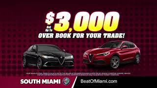 Get Up To $3000 Over Book For Your Trade At South Miami Alfa Romeo!