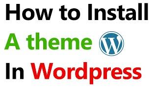 How to Install WordPress Theme || Premium & Free Theme || Mukesh Burdak