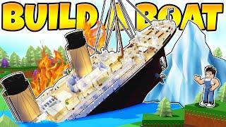 I CRASHED THE BIGGEST BOAT IN THE GAME! *Owner got MAD* Build a Boat