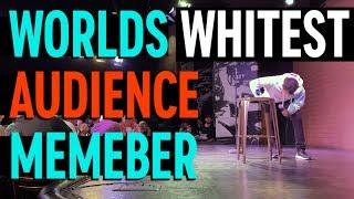 The World's Whitest Audience Member | Akaash Singh | Freestyle Comedy