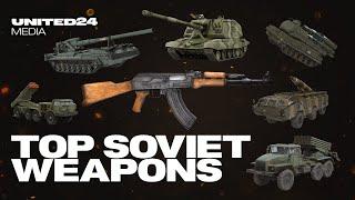 Soviet-Era Weapon Systems Used in the Ukrainian War: S-300, BM-21 GRAD, URAGAN, Tochka-U, 2S7 Pion