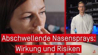 Abschwellende Nasensprays: Wirkung und Risiken