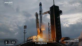 Blastoff! SpaceX launches private Ax-3 crew to space station, nails booster landing