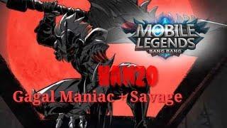 Mode Ranked || Gagal Maniac + Savage