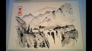 Japanese Landscape Painting